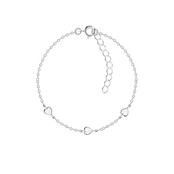 Silver Diamond Shaped Bracelet - 24136