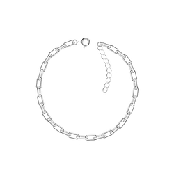 Silver Triple Heart Bracelet